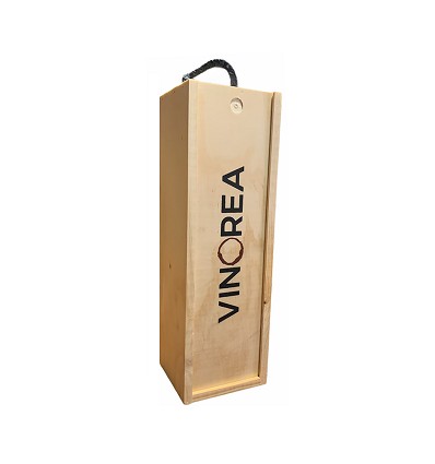 CAJA MADERA 1 BOTELLA