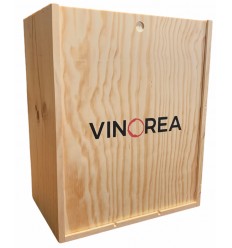 CAJA MADERA 6 BOTELLAS