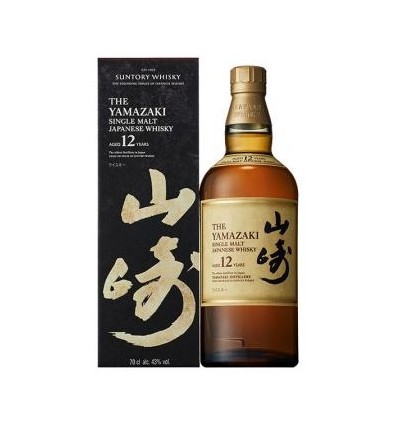 YAMAZAKI 12 AÑOS SINGLE MALT JAPANESE