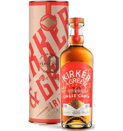 KIRKER & GREER SINGLE GRAIN 10 AÑOS