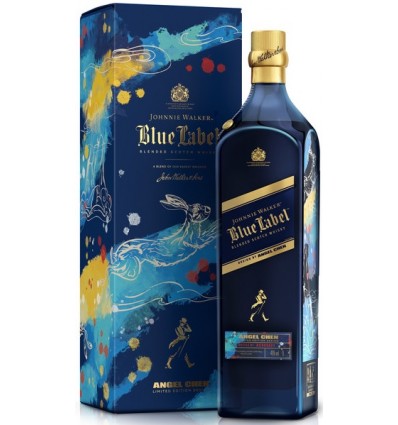 JOHNNIE WALKER BLUE YEAR OF THE RABIT ESTUCHADO